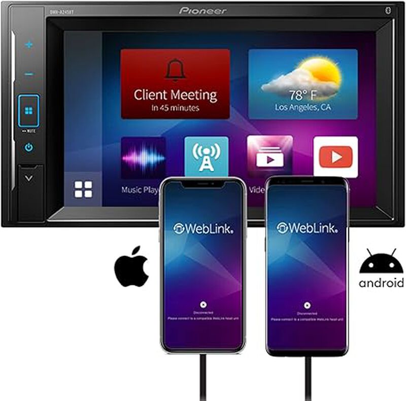 Autoestereo Pioneer Mod. DMH-A245BT Bt 6.2" Usb... image number null