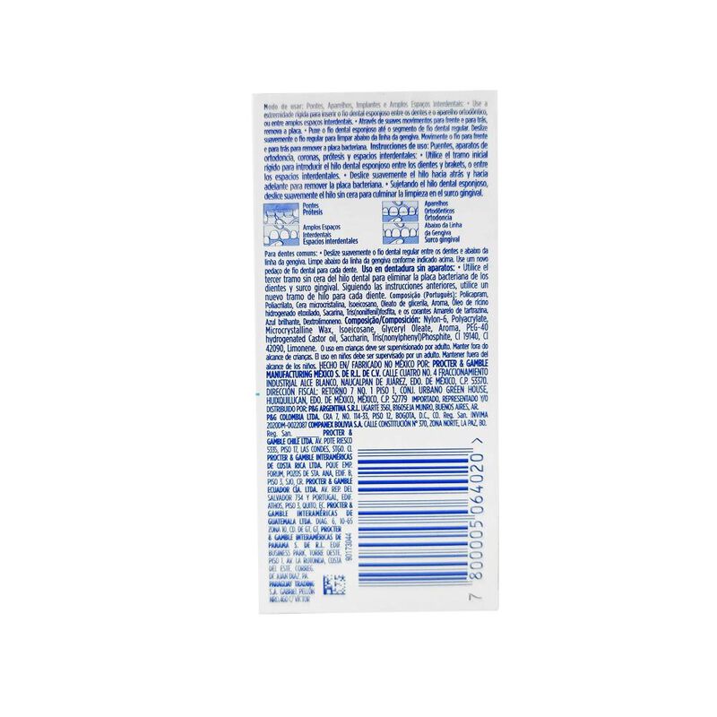 Hilo Dental Oral-b Expert Super Floss 50pz image number null