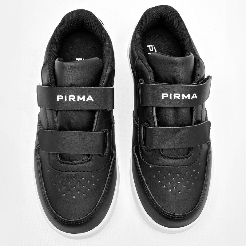 Pirma Tenis urbano para ni&ntilde;o negro blanco image number null