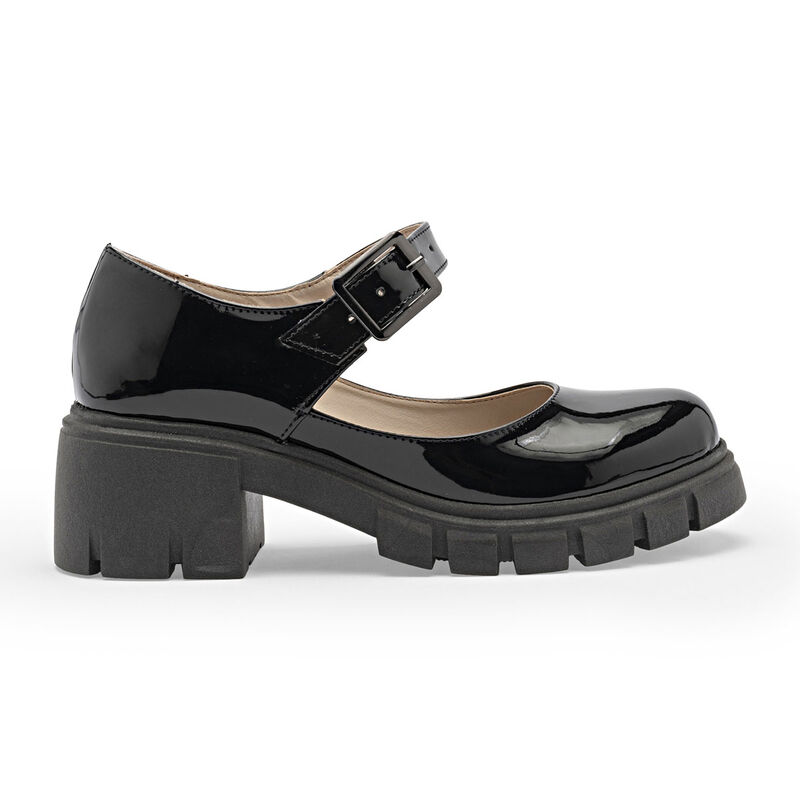 Jacky Hilton Zapato Escolar Negro Para Mujer 14... image number null