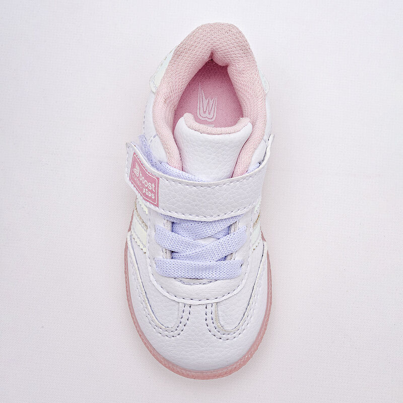 Boost Tenis para beb&eacute; ni&ntilde;a blanco tornasol image number null