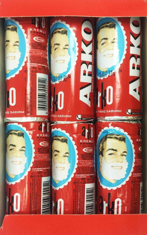 Crema De Afeitar En Barra Arko, 12 Unidades, De... image number null