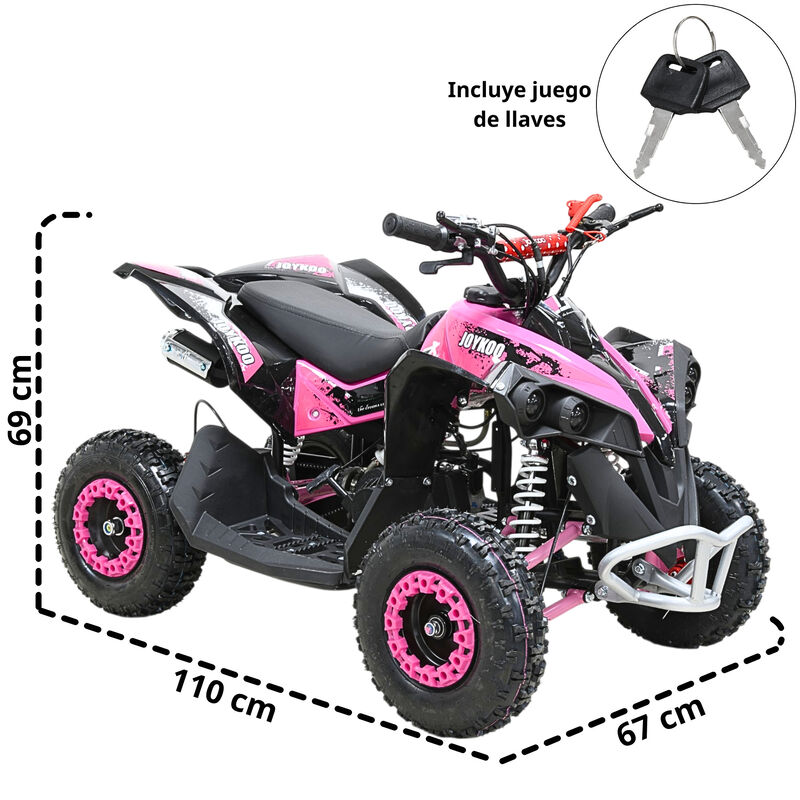 Cuatrimoto Montable Atv Para Ni&ntilde;os Motor A Gaso... image number null