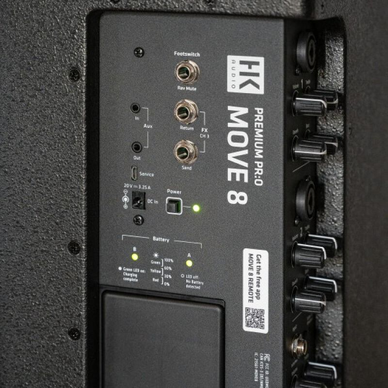 Hk Pro Move 8 Bafle Activo Con Bater&iacute;a y Blueto... image number null
