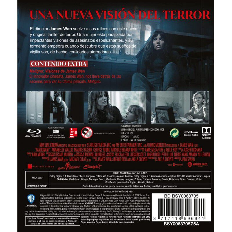 Maligno [blu-ray] image number null