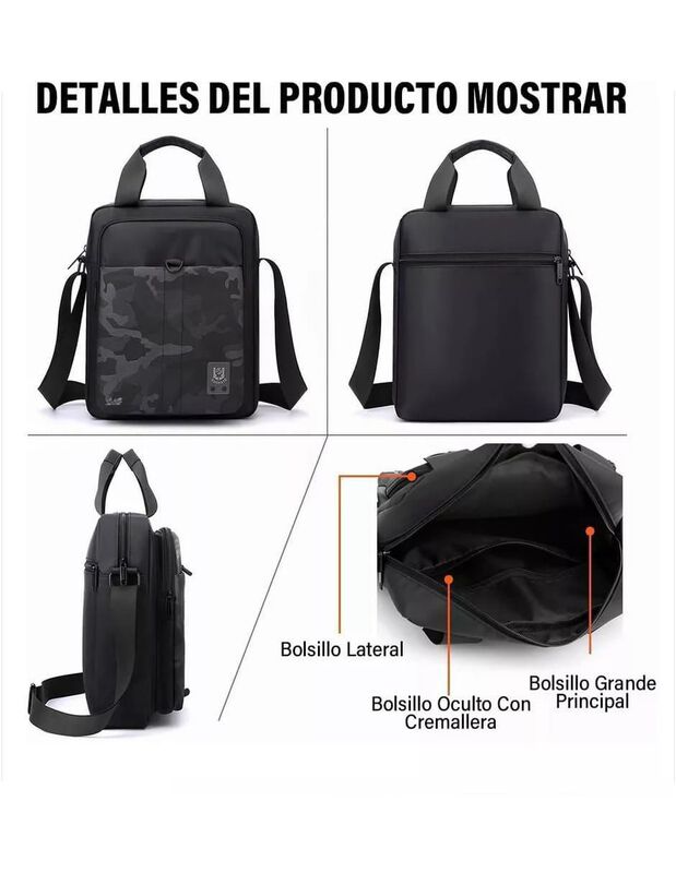 Bolsa Messenger Elego Para Hombre image number null