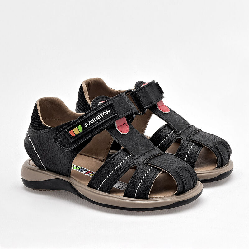 Juguet&oacute;n Sandalia para beb&eacute; ni&ntilde;o negro image number null