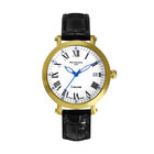 Reloj Nivada Executive Dama Dorado/Piel Blanco Romano