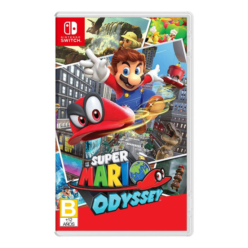 Nintendo Switch Juego Super Mario Odyssey image number null