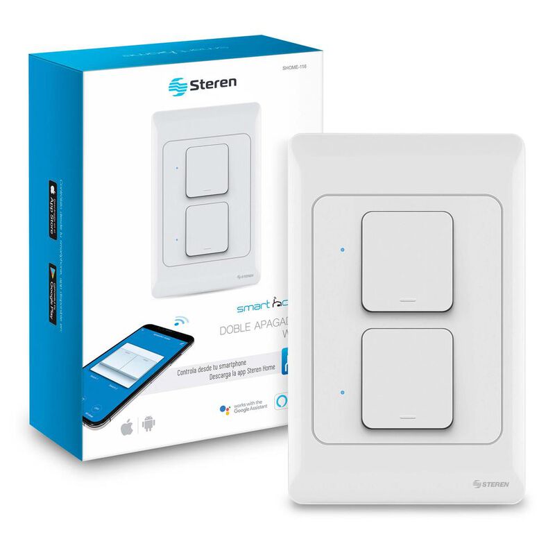 Apagador Wi-fi, Doble | Shome-116 image number null