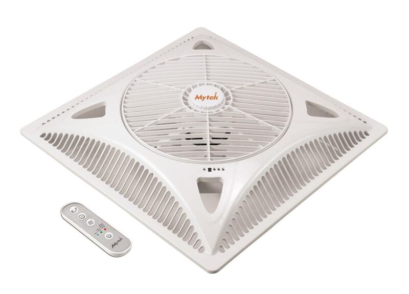 Ventilador Techo Mytek 14 Pul Falso Plaf&oacute;n Pare... image number null
