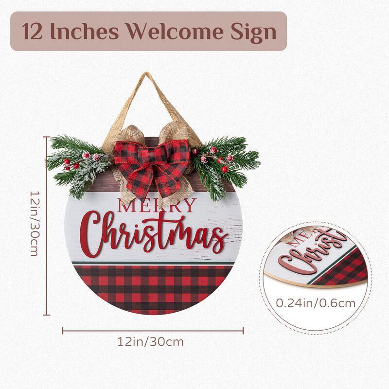 Letrero Decorativo Walasis 30 cm &iexcl;feliz Navidad... image number null