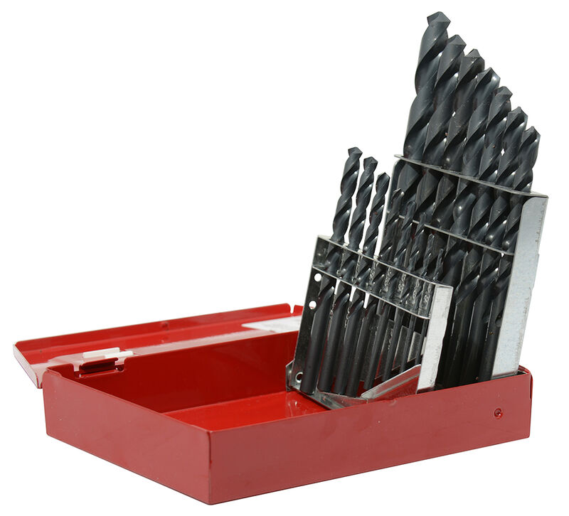 Juego de brocas negras de acero de alta velocid... image number null