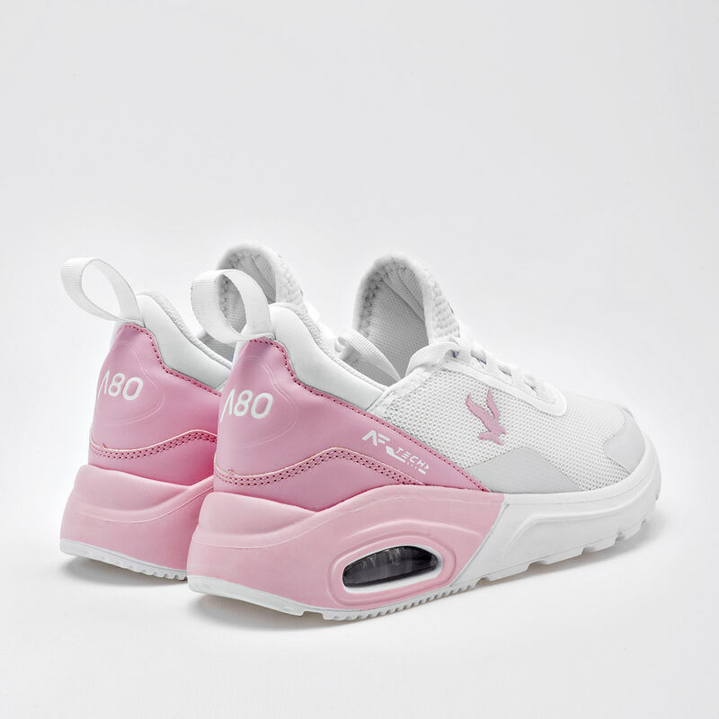 American Fire Tenis urbano para mujer blanco ro... image number null