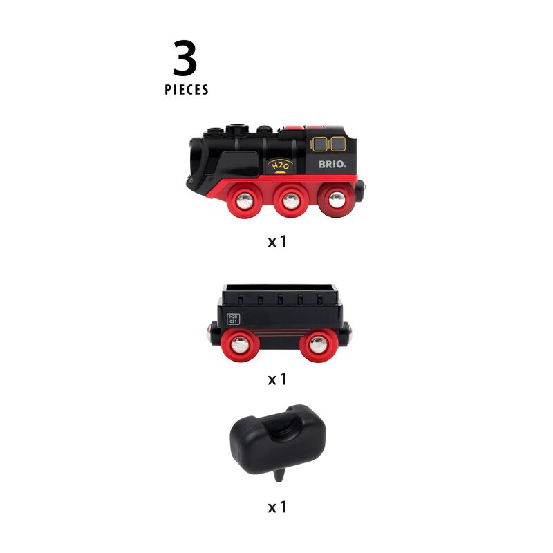 Tren De Vapor A Bater&iacute;a Brio World 33884 Kids 3... image number null