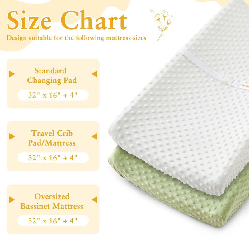 Funda Para Cambiador Homiest Pack De 2 (blanco ... image number null