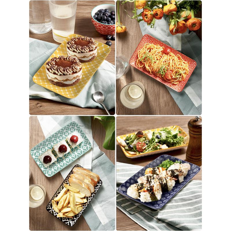 Platos de Ensalada Dowan 20 cm, Juego de 6, Col... image number null
