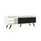 Mueble para TV Bertolini RT3110 Off White Negro