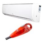 Kit Mini Split 1 Ton., 220 V., Fr&iacute;o y Calor + Aspiradora de Mano