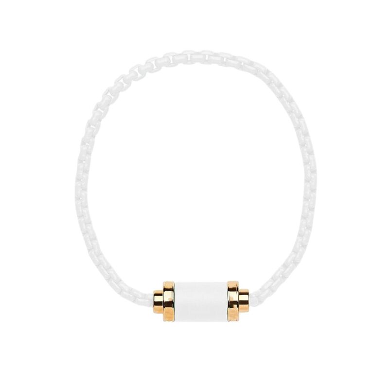 CADENA THALASSA CON IMÁN COLOR BLANCO image number null