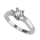 Anillo de Compromiso en Oro de 14K con Circonia - Amore Mio!