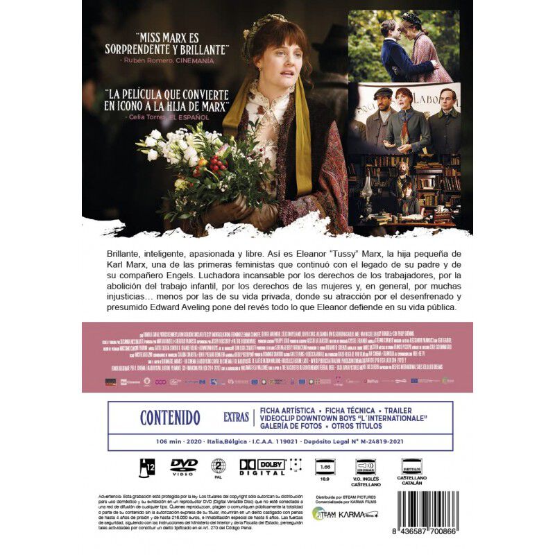 Miss Marx [dvd] image number null