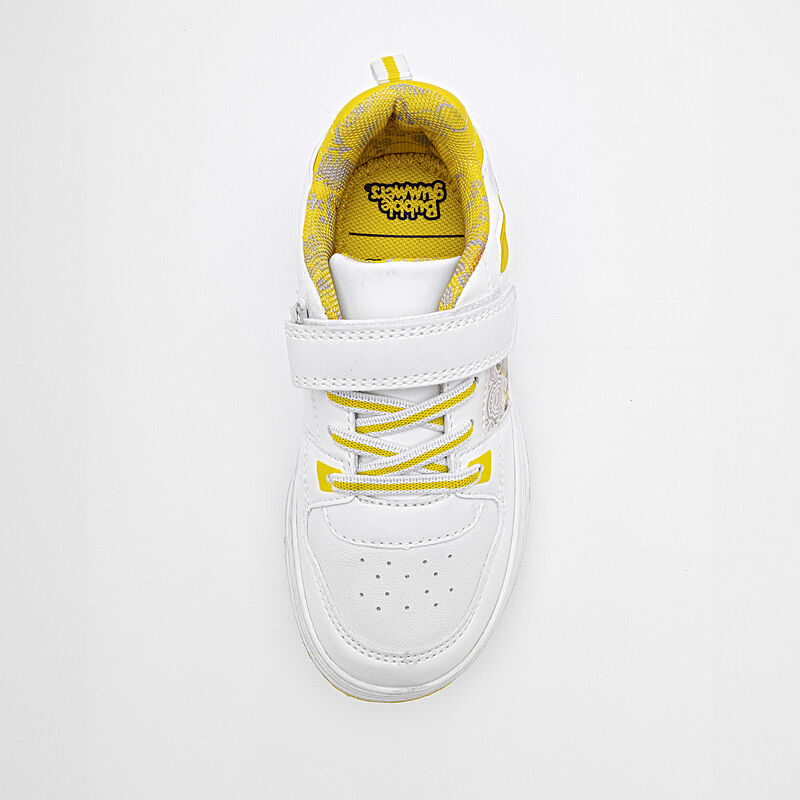 Bubble Gummers Tenis urbano para ni&ntilde;o blanco am... image number null