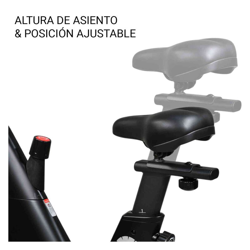 Bicicleta Spinning Magnética Estática Disco De ... image number null