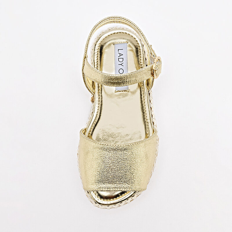 Lady One Sandalia para ni&ntilde;a dorado image number null