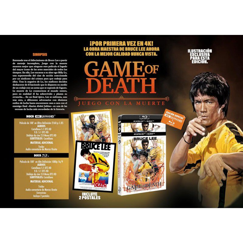 Juego Con La Muerte - Edici&oacute;n 4k Ultra Hd [blu-... image number null