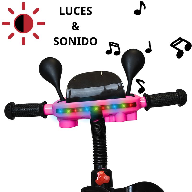 Triciclo para Niños Torreta con Luz y Sonido Ru... image number null