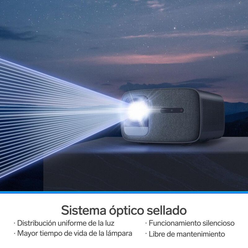 Proyector multimedia Home Theater Full HD de 20... image number null