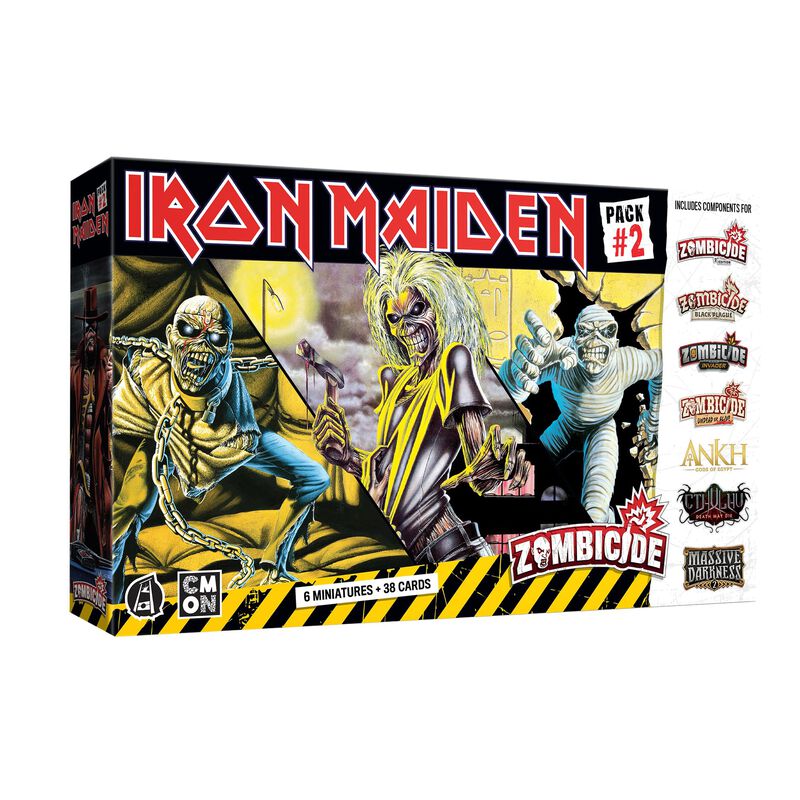 Paquete De Personajes Zombicide Iron Maiden Edd... image number null
