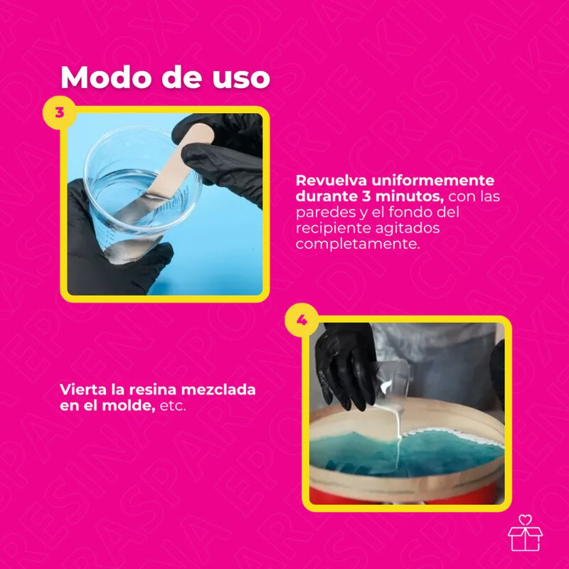 Resina Ep&oacute;xica Alta Transparencia 946 Ml 1:1 Di... image number null