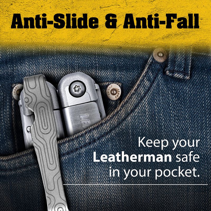Clip De Bolsillo Donk! Para Leatherman Wave, Wa... image number null