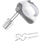 Batidora Koblenz Bmkm150pb Manual 5 Velocidades 150w 2 Juegos De Varillas Blanco/gris