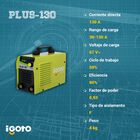 Soldadora Inversora Igoto Plus-130 A 110v Kit 6013-7018