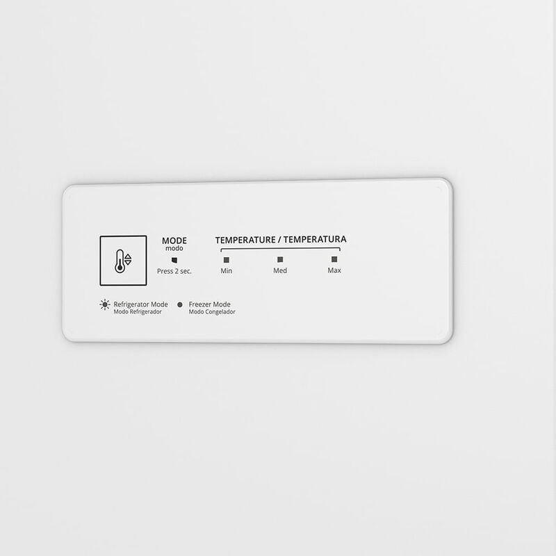 Congelador Horizontal 15p Doble Puerta Blanco W... image number null