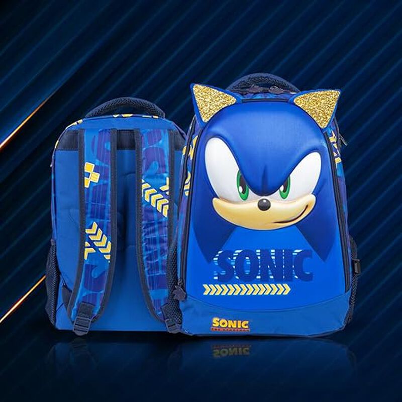 Mochila Sonic con Diseño de Personaje, Varios C... image number null