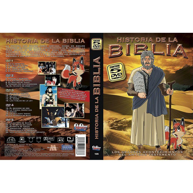 Historias De La Biblia De Osamu Tezuka [dvd] (1... image number null