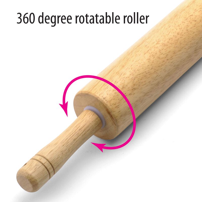 Rodillo Farberware Classic De Madera Natural De... image number null