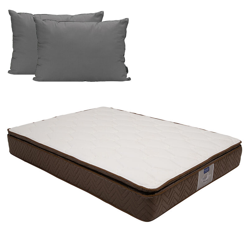 Colchón Queen Size Restonic Nautilus+Almohada D... image number null