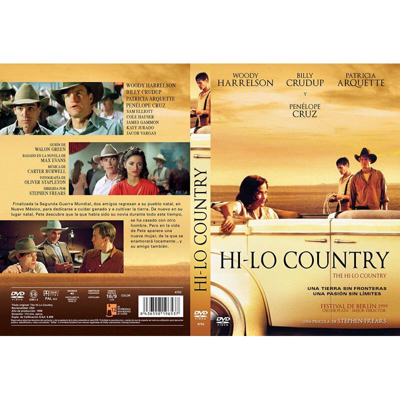 Hi-lo Country [dvd.] (1998) The Hi-lo Country image number null