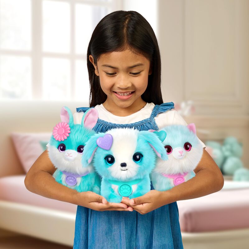 Peluche De Peluche Scruffaluvs Pet Scruffs, Azu... image number null
