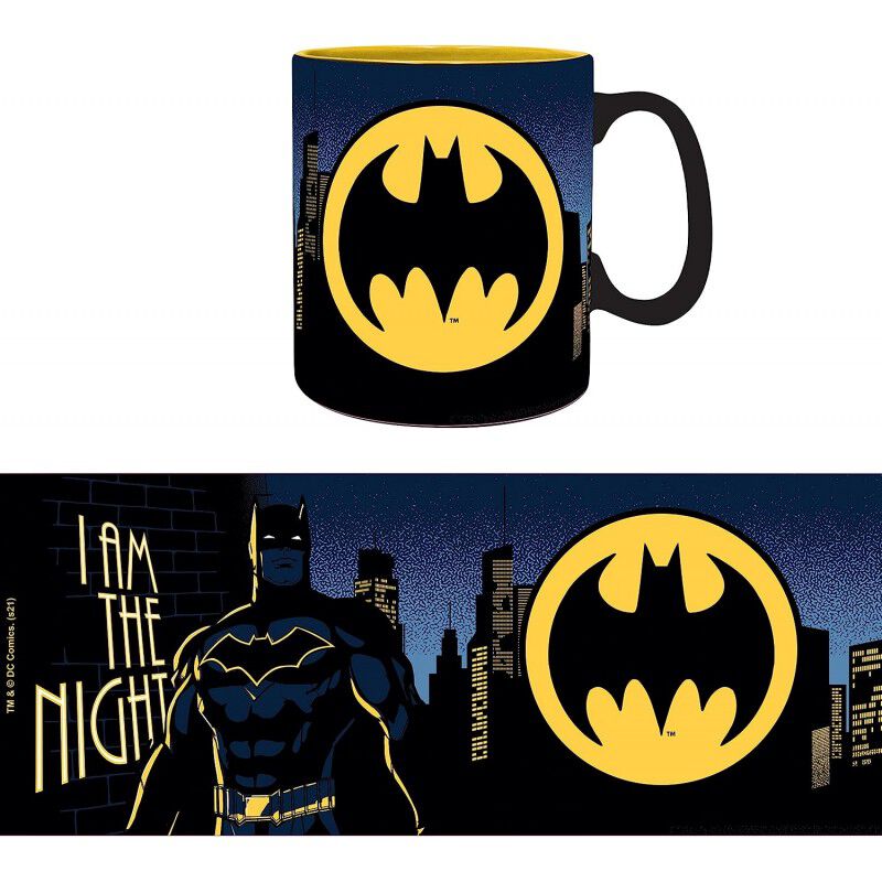 Taza Batman I Am The Night DC Cer&aacute;mica 460 mls image number null