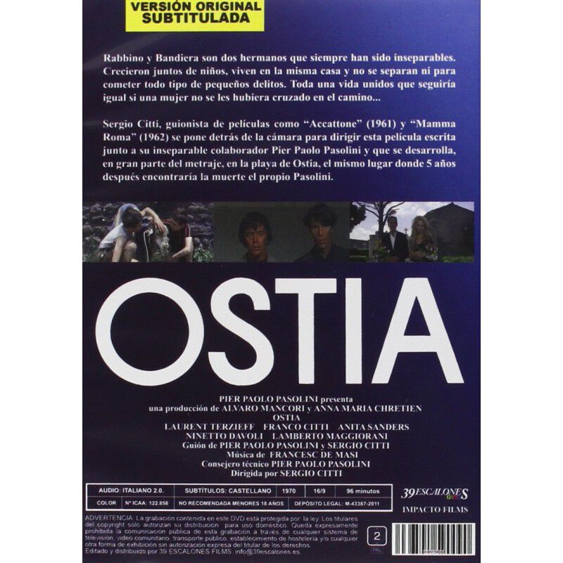 Ostia (de Pier Paolo Pasolini) DVD image number null