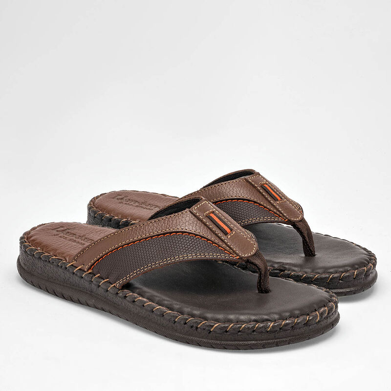 Vandana Sandalia para hombre café image number null