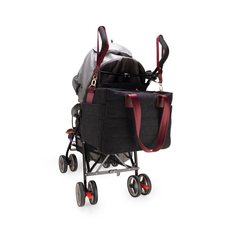 Pa&ntilde;alera Duffle Bag Mediana Con Rubber Color Ne... image number null