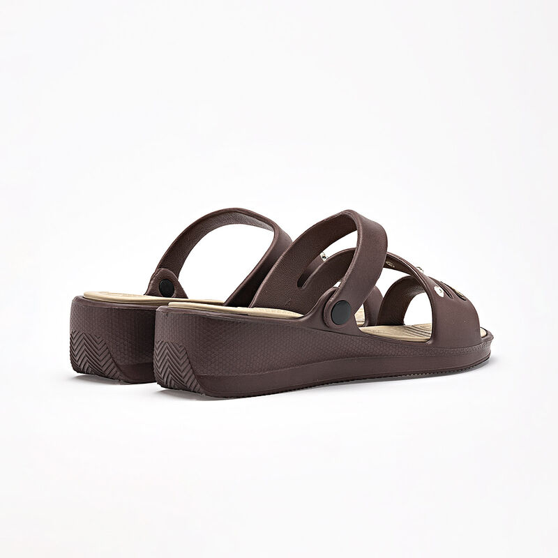 Evalight sandalia impermeable para mujer caf&eacute; c... image number null