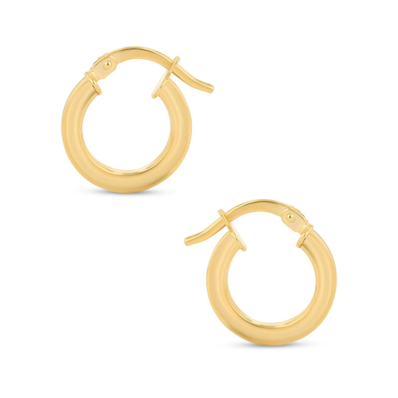 Arracadas De Oro Amarillo 10K (8Mm Aprox) image number null